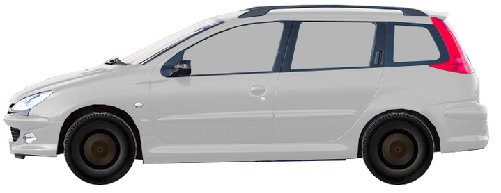 Peugeot 206 2E, 2K Wagon (2002-2007) 1.6 HDi FAP